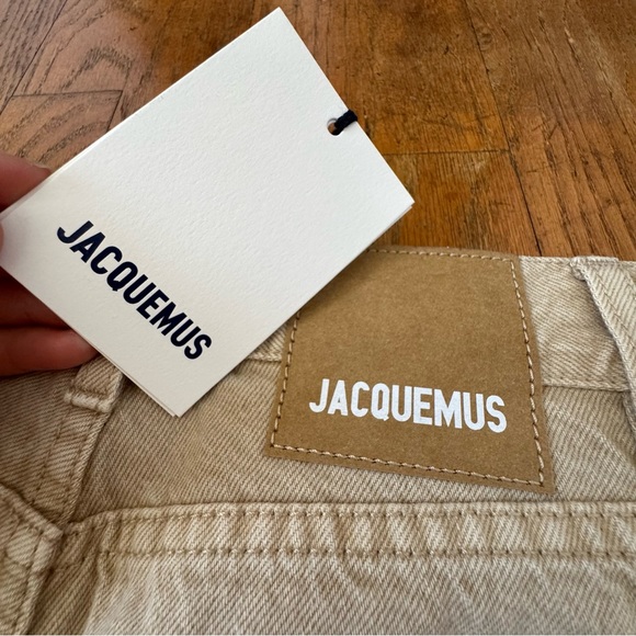 Jacquemus Le De Nimes Off White Pants BNWT 26 - Picture 9 of 12